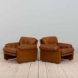 Early set of Afra and Tobia Scarpa Tornado sofa and armchairs Italy s