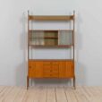 Scandinavian free standing Ergo wall unit with sideboard and glass cabinet Norway s