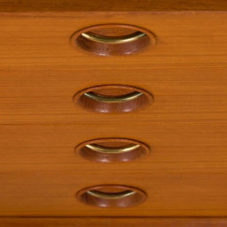 22124 Scandinavian 2 bay teak wall unit with a bar cabinet and brass details kleppen ingolf boben-28 Scandinavian bay teak wall unit with a bar cabinet and brass details kleppen ingolf boben