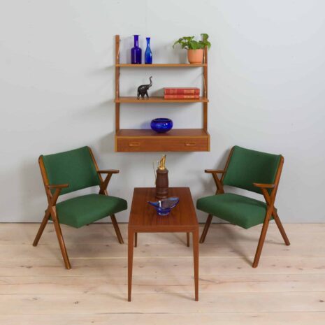 22130 small entry wall unit in teak by preben Sorensen-1 small entry wall unit in teak by preben Sorensen