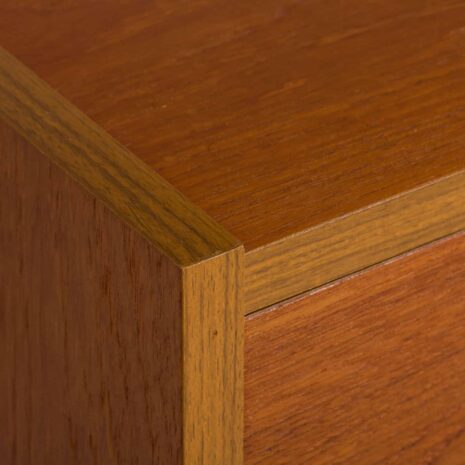 22130 small entry wall unit in teak by preben Sorensen-12 small entry wall unit in teak by preben Sorensen