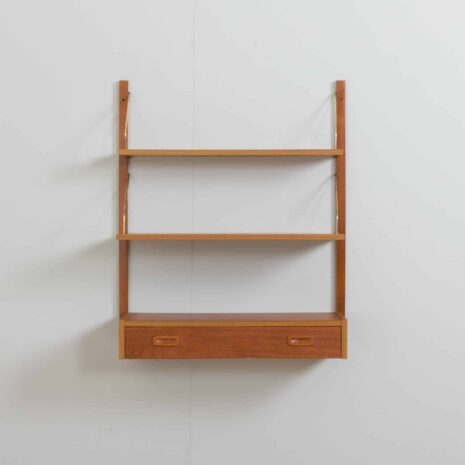 22130 small entry wall unit in teak by preben Sorensen-2 small entry wall unit in teak by preben Sorensen