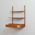 small entry wall unit in teak by preben Sorensen
