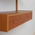small entry wall unit in teak by preben Sorensen