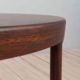 Danish extension rosewood dining table with leaves