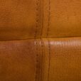 Mogens Hansen mid century cognac aniline buffalo lather sofa Denmark s