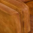Mogens Hansen mid century cognac aniline buffalo lather sofa Denmark s