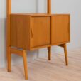 Scandinavian mid century Rival one bay wall unit with drawers cabinet in teak by Kjael Riis for Brodrene Jatog Mobelfabrikk UWAGA NIE MA U U DO SESJI POZYCZONE Z