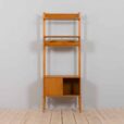 Scandinavian mid century Rival one bay wall unit with drawers cabinet in teak by Kjael Riis for Brodrene Jatog Mobelfabrikk UWAGA NIE MA U U DO SESJI POZYCZONE Z