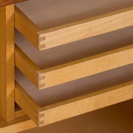 22131 dwuprzedziałowa skandynawska wolnostojąca szafka ścienna z palisandru, do piątku Heniu te listewki zrobi-15 Two bay rosewood skandynawska wolnostojąca szafka ścienna do piatku Heniu te listewki zrobi