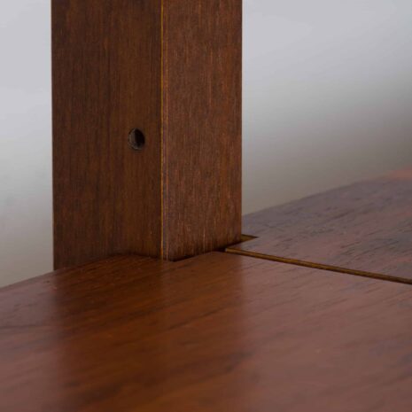 22131 skandynawska szafka wisząca z dwoma wnękami z palisandru, do piątku Heniu te listewki zrobi-19 Two bay rosewood skandynawska wolnostojąca szafka ścienna do piatku Heniu te listewki zrobi