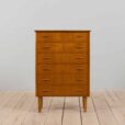 Teak chest of drawers dresser
