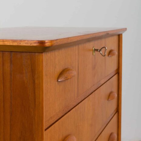 22134 Teak chest of drawers dresser-6 Teak chest of drawers dresser