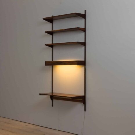 22158 one bay Kai kristiansen with lamp-9 one bay Kai kristiansen with lamp