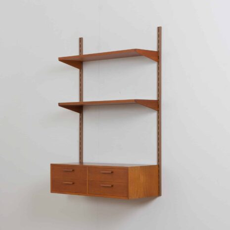 22160 Kai Kristiansen entry wall unit for FM Mobler, Denmark 1960s.-4 Kai Kristiansen entry wall unit for FM Mobler Denmark s