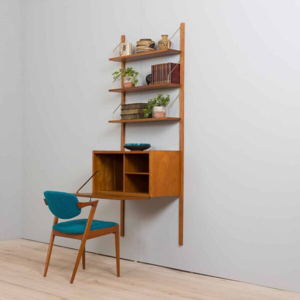 One bay teak wall unit Cadovius Sorensen Denmark s
