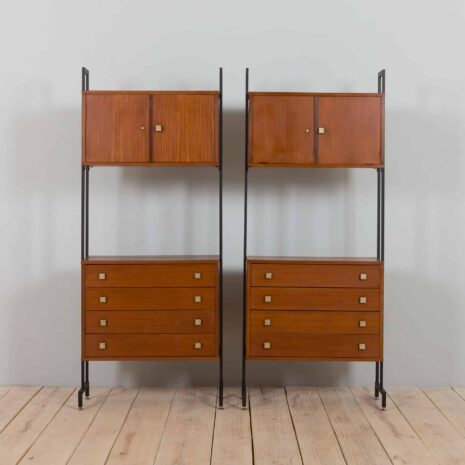 22186 pair of Italian freestanding wallunits-4 pair of Italian freestanding wallunits