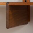 Wall unit in teak with a cabinet and a desk Sven Andersen Mobelfabrikk Norway s