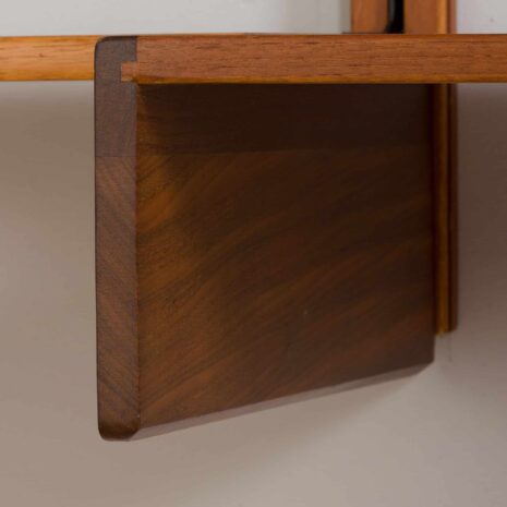 22192 Wall unit in teak with a cabinet and a desk, Sven Andersen Møbelfabrikk, Norway, 1960s-15 Wall unit in teak with a cabinet and a desk Sven Andersen Mobelfabrikk Norway s