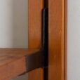 Wall unit in teak with a cabinet and a desk Sven Andersen Mobelfabrikk Norway s