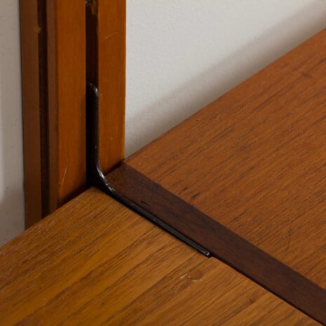 22192 Wall unit in teak with a cabinet and a desk, Sven Andersen Møbelfabrikk, Norway, 1960s-18 Wall unit in teak with a cabinet and a desk Sven Andersen Mobelfabrikk Norway s