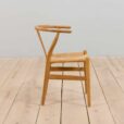 Set of  Hans Wegner oak Wishbone chairs