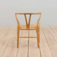 Set of  Hans Wegner oak Wishbone chairs