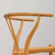 Set of  Hans Wegner oak Wishbone chairs