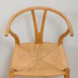Set of  Hans Wegner oak Wishbone chairs