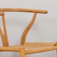 Set of  Hans Wegner oak Wishbone chairs