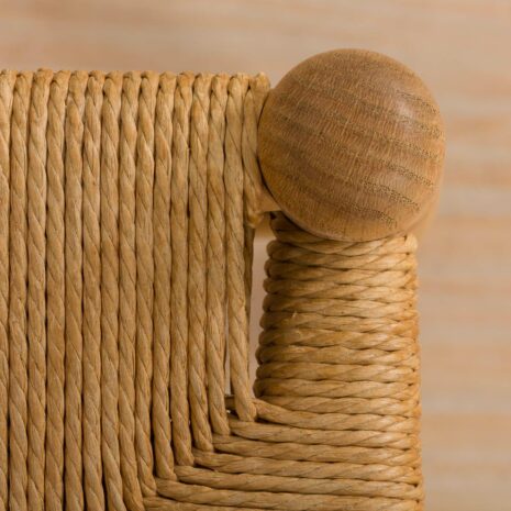 22201 Set of 6 Hans Wegner oak Wishbone chairs-22 Set of Hans Wegner oak Wishbone chairs