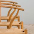Set of  Hans Wegner oak Wishbone chairs