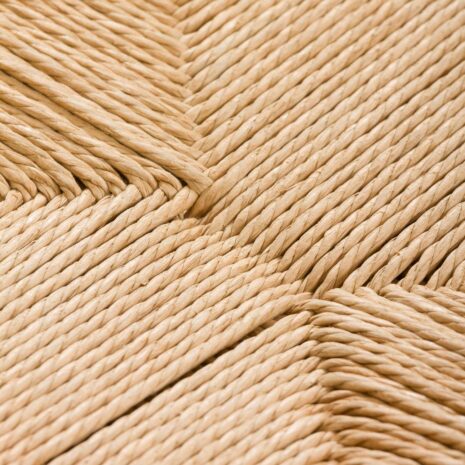 22201 Set of 6 Hans Wegner oak Wishbone chairs-5 Set of Hans Wegner oak Wishbone chairs