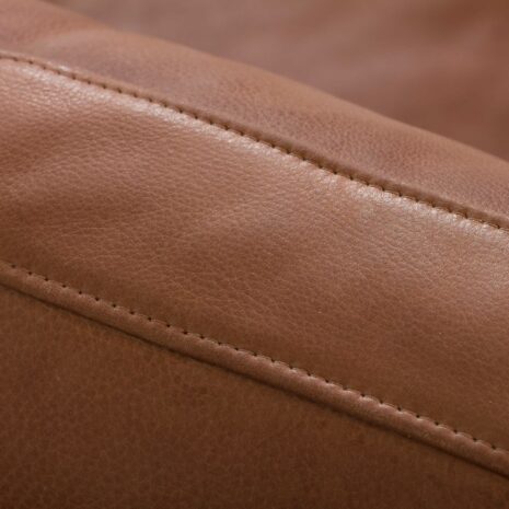 22216 Two seater Mid-Century Aniline Leather Sofa with oak frame Mogens Hansen, Denmark, 1970s-16 Two seater Mid Century Aniline Leather Sofa with oak frame Mogens Hansen Denmark s