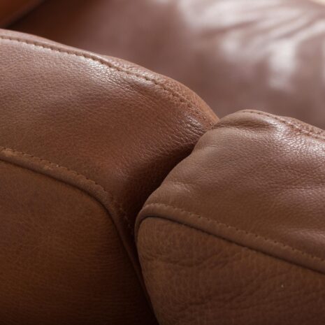 22216 Two seater Mid-Century Aniline Leather Sofa with oak frame Mogens Hansen, Denmark, 1970s-17 Two seater Mid Century Aniline Leather Sofa with oak frame Mogens Hansen Denmark s