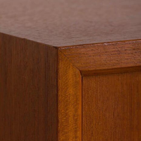 zmodyfikowano 22100 Two bay Modular teak shelving system with a desk, Cadovius wall unit-15 zmodyfikowano Two bay Modular teak shelving system with a desk Cadovius wall unit