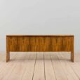 Mid Century Danish rosewood sideboard with sliding tambour doors s