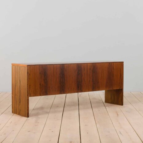 22135 Mid-Century Danish rosewood sideboard with sliding tambour doors, 1970s-25 Mid Century Danish rosewood sideboard with sliding tambour doors s