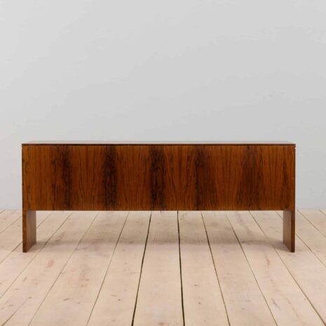 22135 Mid-Century Danish rosewood sideboard with sliding tambour doors, 1970s-26 Mid Century Danish rosewood sideboard with sliding tambour doors s