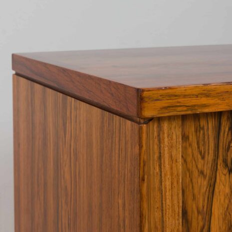 22135 Mid-Century Danish rosewood sideboard with sliding tambour doors, 1970s-29 Mid Century Danish rosewood sideboard with sliding tambour doors s