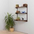Kai kristiansen rosewood wall unit with  shelves Denmark s