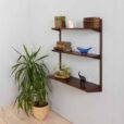 Kai kristiansen rosewood wall unit with  shelves Denmark s