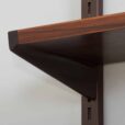 Kai kristiansen rosewood wall unit with  shelves Denmark s