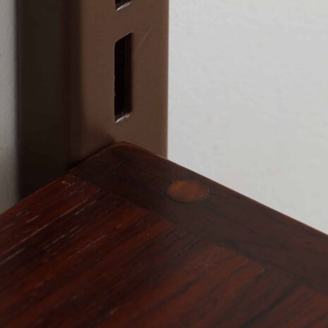 22157 Kai kristiansen, meuble mural en palissandre avec 3 étagères, Danemark 1960s-9 Kai kristiansen rosewood wall unit with shelves Denmark s