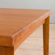 Rectangular dining table in teak with hidden extensions by Henning Kjaernulf Denmark s