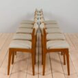 set of  teak chairs by Anderstrup Stolefabrik