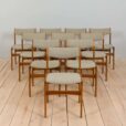 set of  teak chairs by Anderstrup Stolefabrik