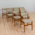 set of  teak chairs by Anderstrup Stolefabrik