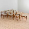 set of  teak chairs by Anderstrup Stolefabrik
