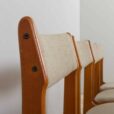 set of  teak chairs by Anderstrup Stolefabrik